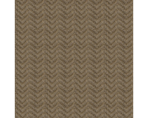 Vliesbehang 124268 Herringbone Natural geometrisch textieloptiek bruin Tapijt met zigzagpatroon