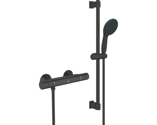 Douchekraan met glijstang en handdouche