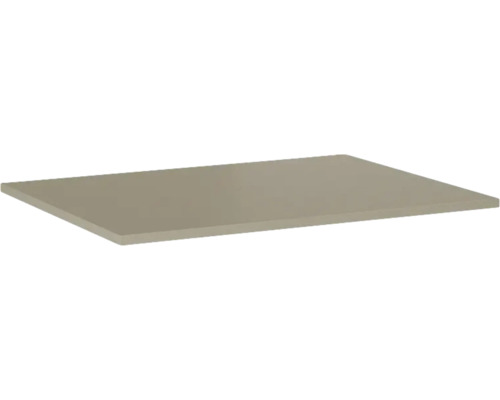 JUNGBORN Wastafelblad fume mat 606 x 460 mm zonder uitsparing Houten werkblad