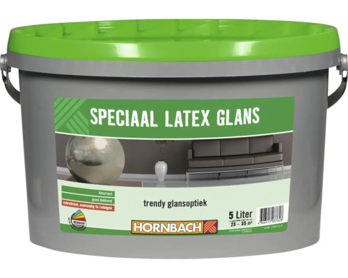 HORNBACH Speciaal latex glans wit 5 l