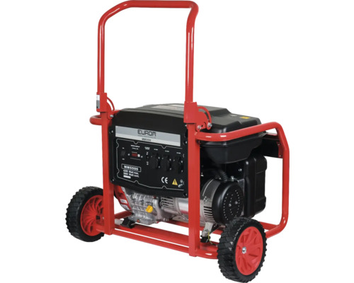 Generator met wielen en handgreep