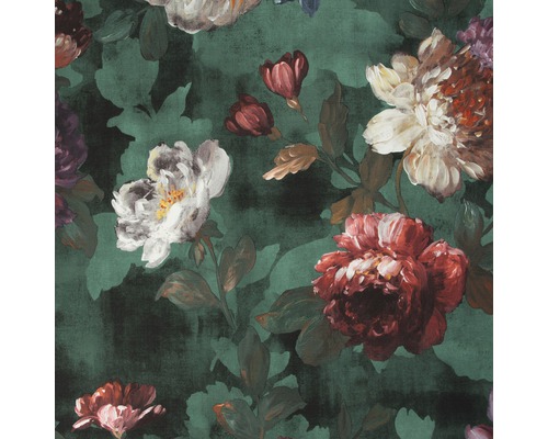 SUPERFRESCO EASY Vliesbehang 108615 bloemen groen Behang met bloemmotief