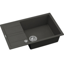 Spoelbak van graniet met afdruiprek