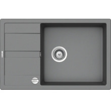 Spoelbak met afdruiprek en afvoergarnituur