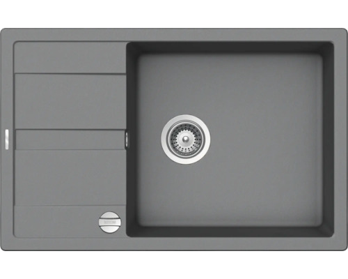 Spoelbak met afdruiprek en afvoergarnituur