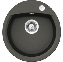 Ronde spoelbak met afvoergarnituur