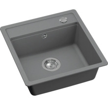 Spoelbak van composietmateriaal met afvoergarnituur