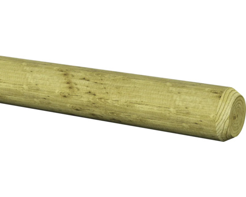 Rondpaal geïmpregneerd grenenhout PEFC 6 x 6 x 150 cm Ronde houten paal