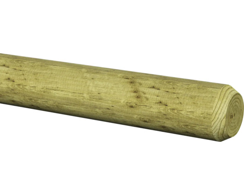 Rondpaal geïmpregneerd grenenhout PEFC 6 x 6 x 100 cm Ronde houten paal