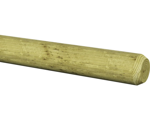 Rondpaal geïmpregneerd grenenhout PEFC 6 x 6 x 50 cm Houten paal, rondhout