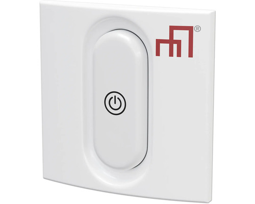 Handmatige schakelaar voor verwarming met aan- en uitknop