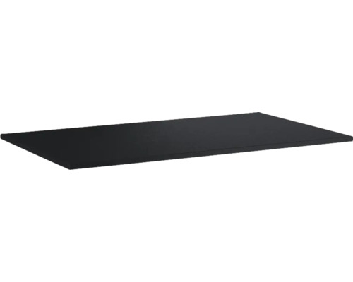 JUNGBORN Wastafelblad mat zwart 806 x 460 mm zonder uitsparing