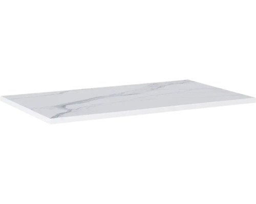 JUNGBORN Wastafelblad wit mat 806 x 460 mm zonder uitsparing