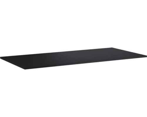 JUNGBORN Wastafelblad mat zwart 1008 x 460 mm zonder uitsparing