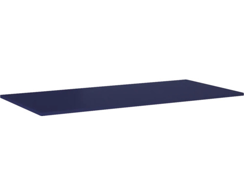JUNGBORN Wastafelblad navy blauw mat 1008 x 460 mm zonder uitsparing