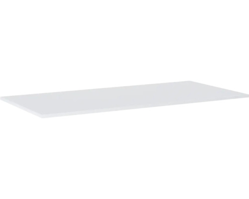 JUNGBORN Wastafelblad wit mat 1008 x 460 mm zonder uitsparing