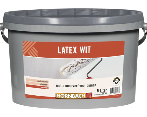 HORNBACH Latex wit 5 l-0