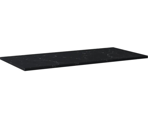 JUNGBORN Wastafelblad mat zwart 1008 x 460 mm zonder uitsparing