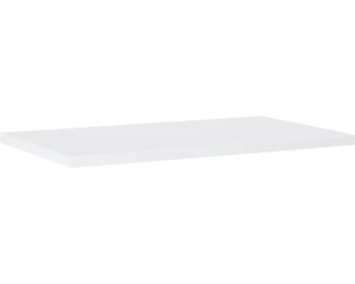 JUNGBORN Wastafelblad wit glans 806 x 460 mm zonder uitsparing