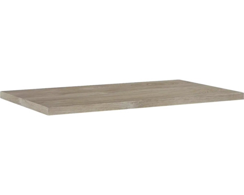 JUNGBORN Wastafelblad eiken 806 x 460 mm zonder uitsparing