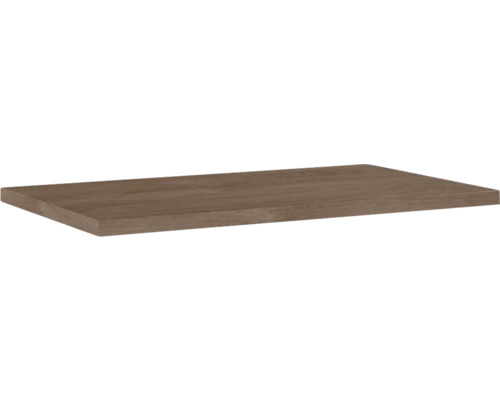 JUNGBORN Wastafelblad walnoot 806 x 460 mm zonder uitsparing