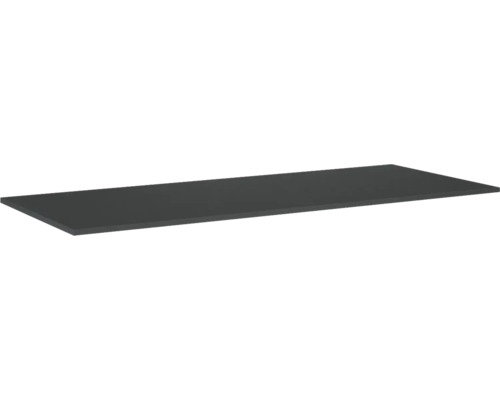 JUNGBORN Wastafelblad antraciet mat 1210 x 460 mm zonder uitsparing