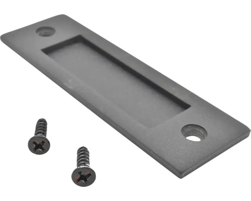 Inlaatschelp met schroeven voor schuifdeuren