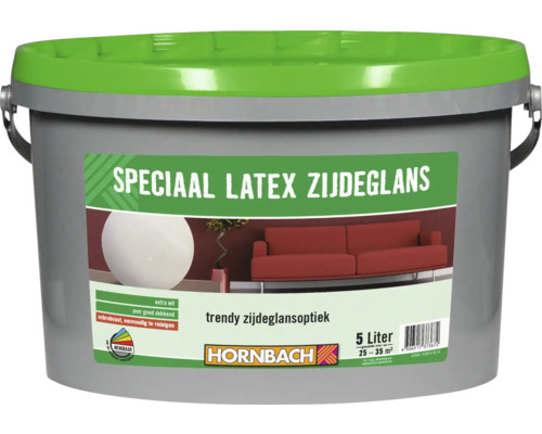 HORNBACH Speciaal latex zijdeglans wit 5 l