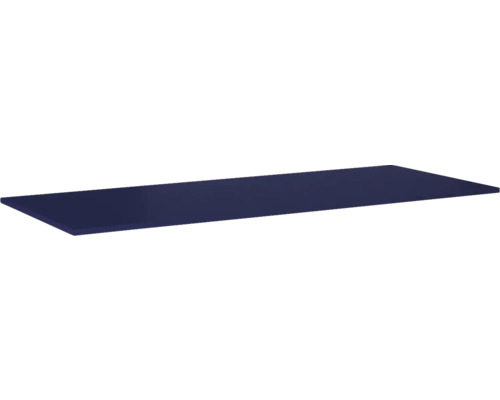 JUNGBORN Wastafelblad navy blauw mat 1210 x 460 mm zonder uitsparing