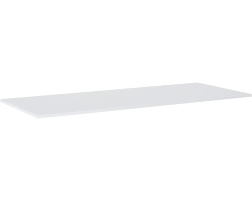 JUNGBORN Wastafelblad wit mat 1210 x 460 mm zonder uitsparing