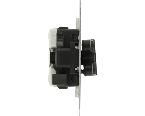 Detailopname van een dimmer voor elektrische lampen.
