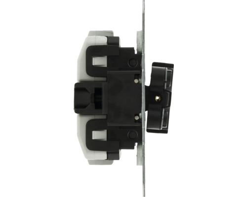 Zijaanzicht van een schakelaar.