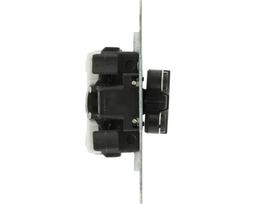 Rotary schakelaar vanaf de zijkant