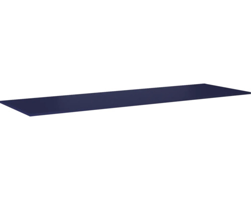 JUNGBORN Wastafelblad navy blauw mat 1610 x 460 mm zonder uitsparing