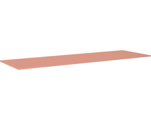 JUNGBORN Wastafelblad terra roze mat 1610 x 460 mm zonder uitsparing