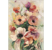 Schilderij met bloemmotief