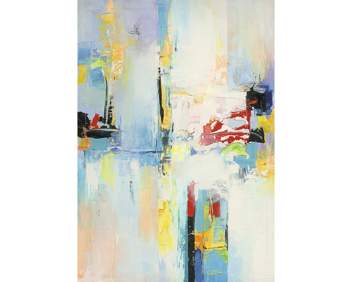 Abstract schilderij met diverse kleurtinten