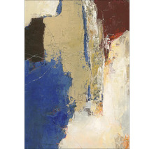 Abstract schilderij met verschillende kleurvlakken