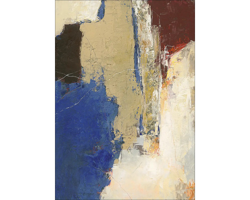Abstract schilderij met verschillende kleurvlakken