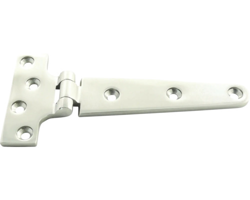 T-vormig scharnier van metaal met bevestigingsgaten