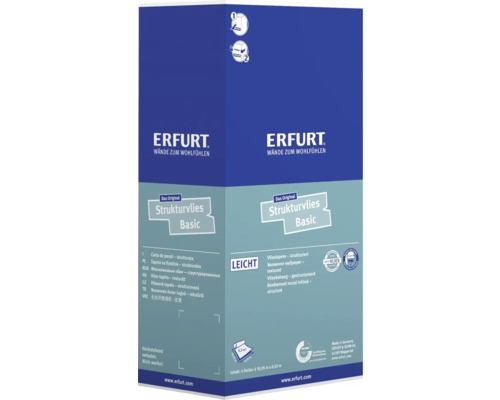 Erfurt structuurvlies Basic behangverpakking