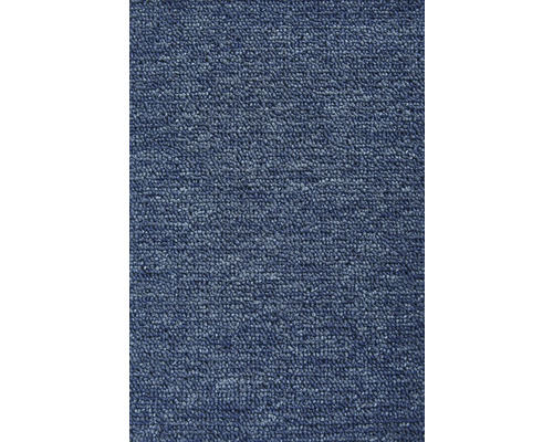 Tapijt bouclé Rambo blauw 400 cm breed Close-up van tapijt