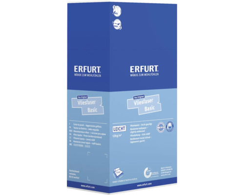 Erfurt Vliesfaser Basic wandbekleding verpakking
