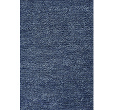 Tapijt bouclé Rambo blauw 500 cm breed