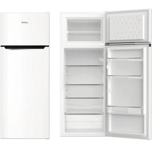 Amica koelkast met vriesvak, gedeeltelijk geopend