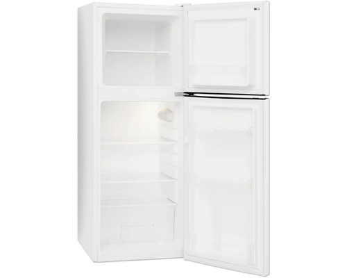 Openstaande koelkast met vriesvak