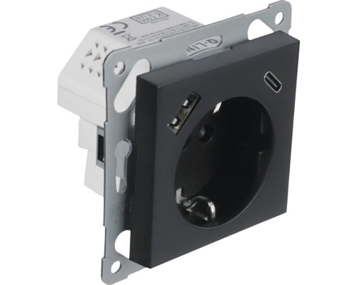 Stopcontact met USB-aansluiting