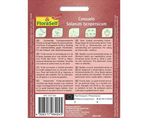 Zadenpakket Consuelo Solanum lycopersicum