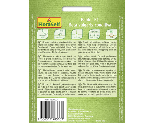 Pablo F1 Rode biet zadenpakket