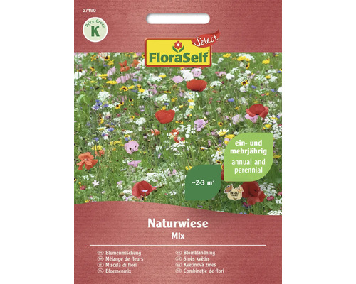 FLORASELF SELECT Bloemenzaden Bloemenmix Natuurweide FLORASELF SELECT Bloemenzaden Bloemenmix Natuurweide